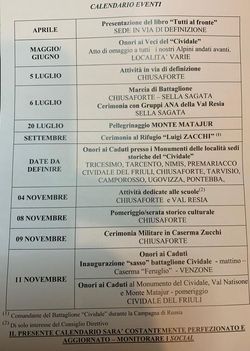 Calendario Eventi th